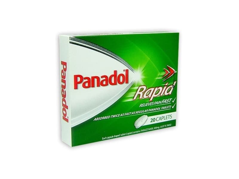 Panadol Paracetamol Rapid 20 Caplets
