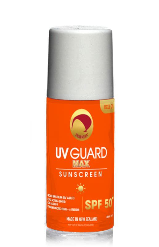 Pharmexa UV Guard Max Sunscreen SPF 50+ Roll On 80ml