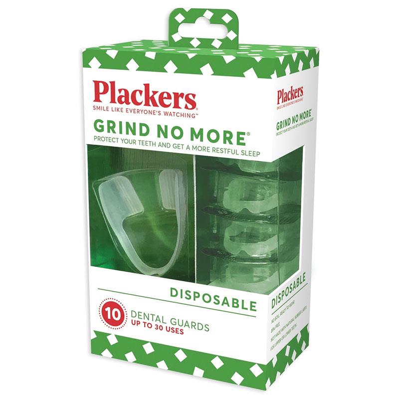 Plackers Grind No More Dental Nights Protectors 10 Count
