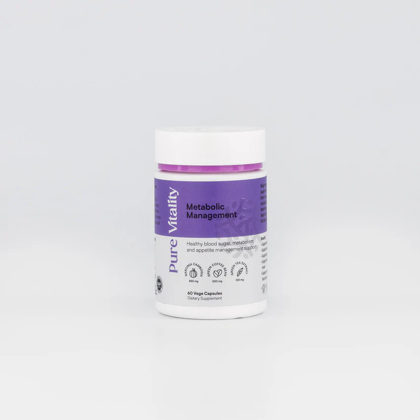 Pure Vitality Metabolic Management 60 Capsules