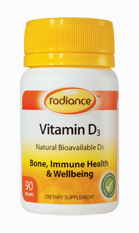 Radiance Vitamin D3 90 Capsules