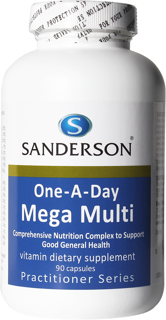 Sanderson Mega Multi 1-a-day 90 Capsules