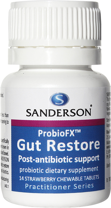 Sanderson ProbioFX Gut Restore Antibiotic Support 14 Tablets