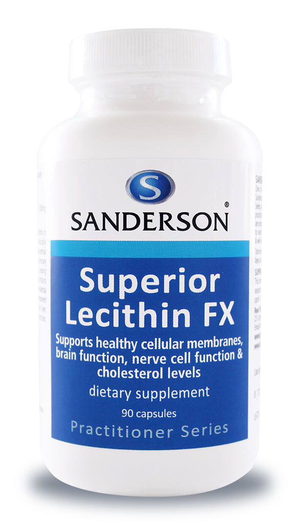Sanderson Superior Lecithin FX 90 Capsules