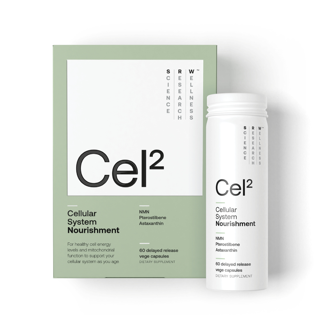 Science Research Wellness Cel2 Cellular System Nourishment 60 Capsules