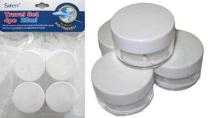 Siren Travel Small Pots 28ml 4 Pieces
