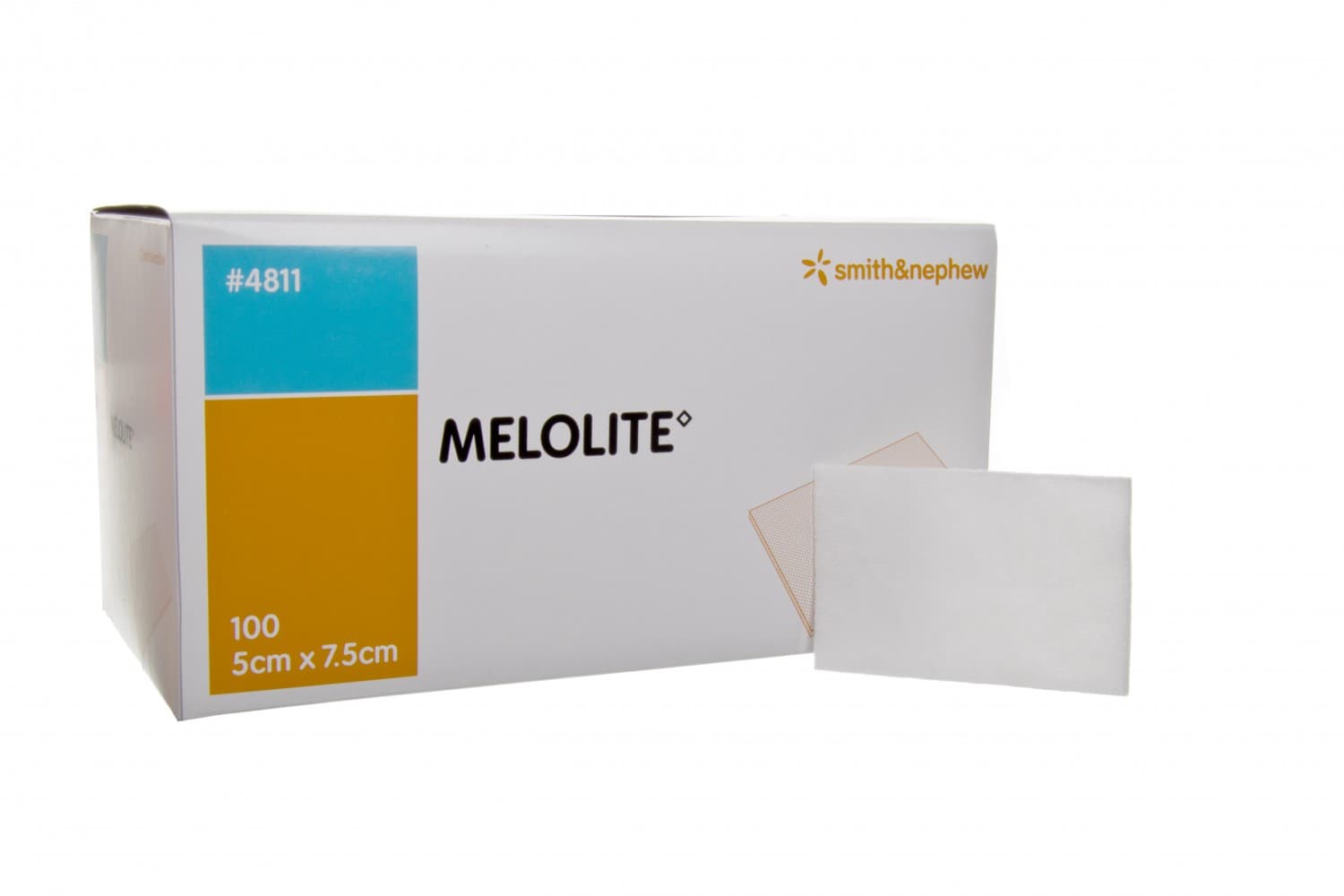 Smith & Nephew Melolite Dressing 5cmx7.5cm 100 Per Box