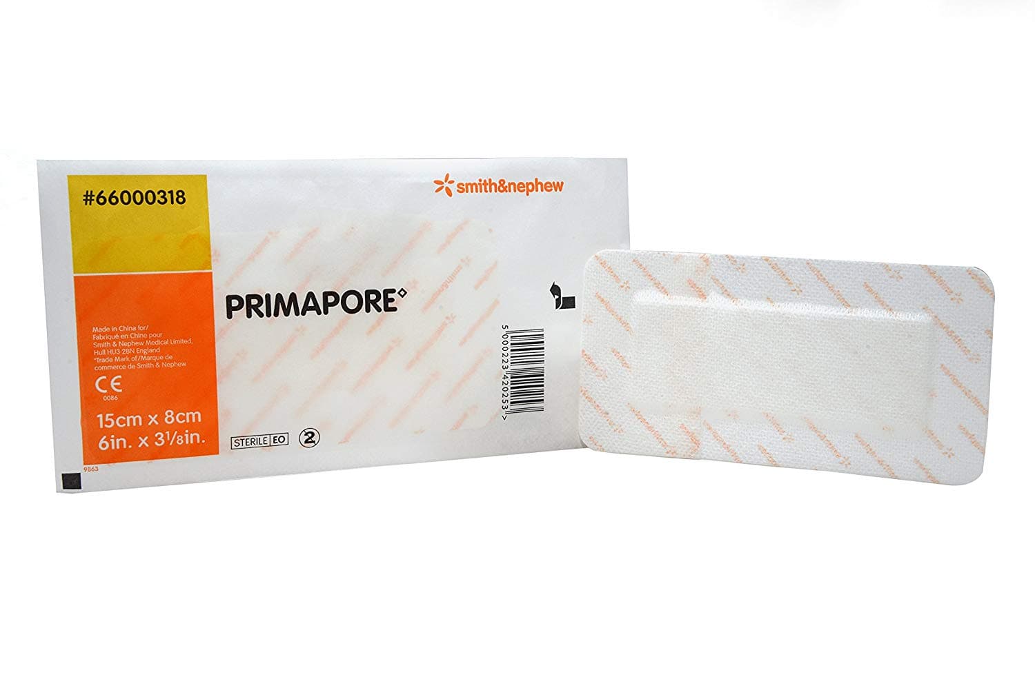 Smith & Nephew Primapore Dressing 15cmx8cm Single