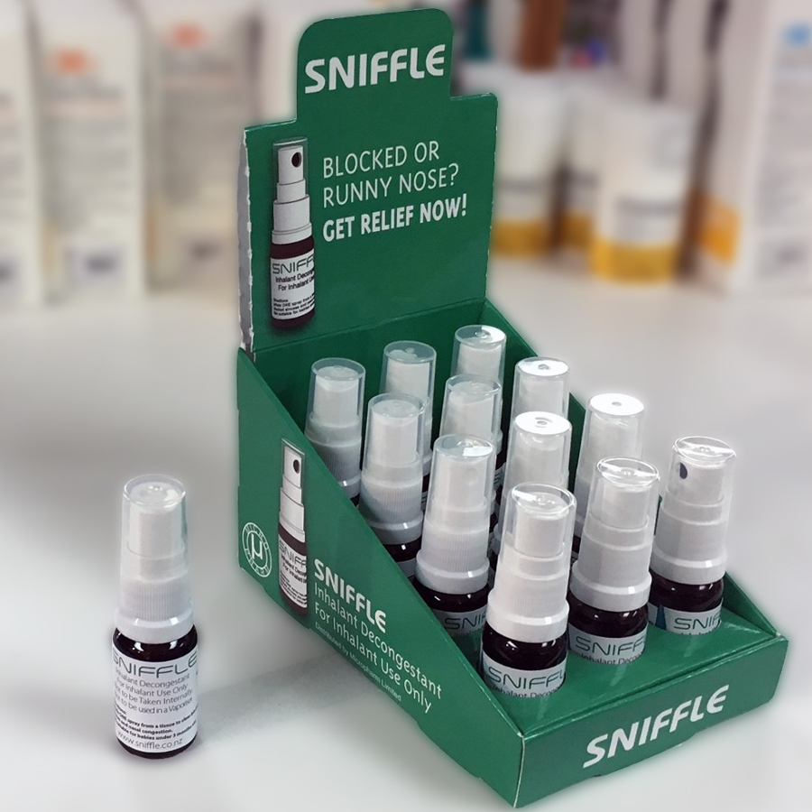 Sniffle Inhalant Decongestant logo