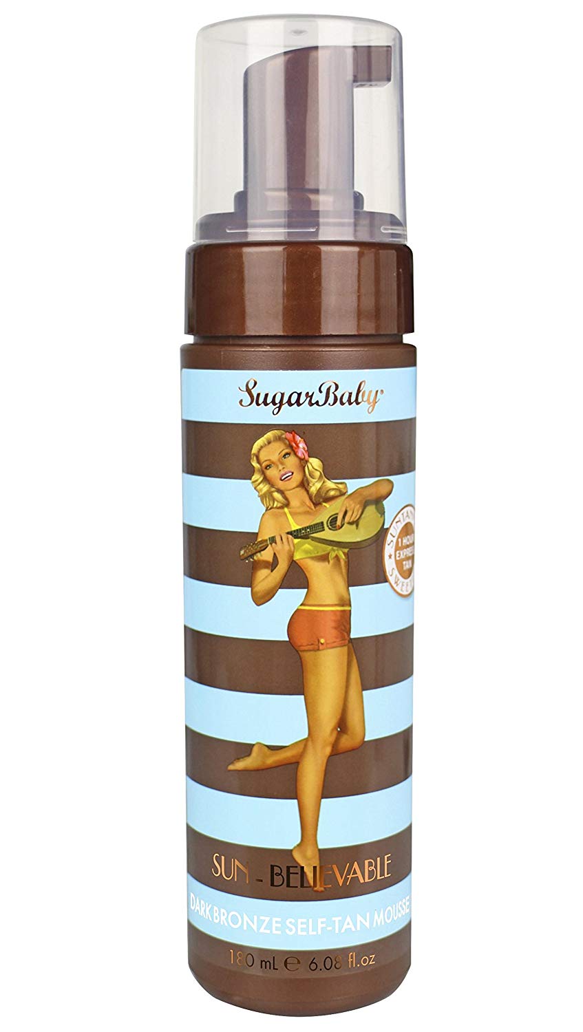 SugarBaby Sun-Believable Dark Bronze Self-Tan Mousse 180ml