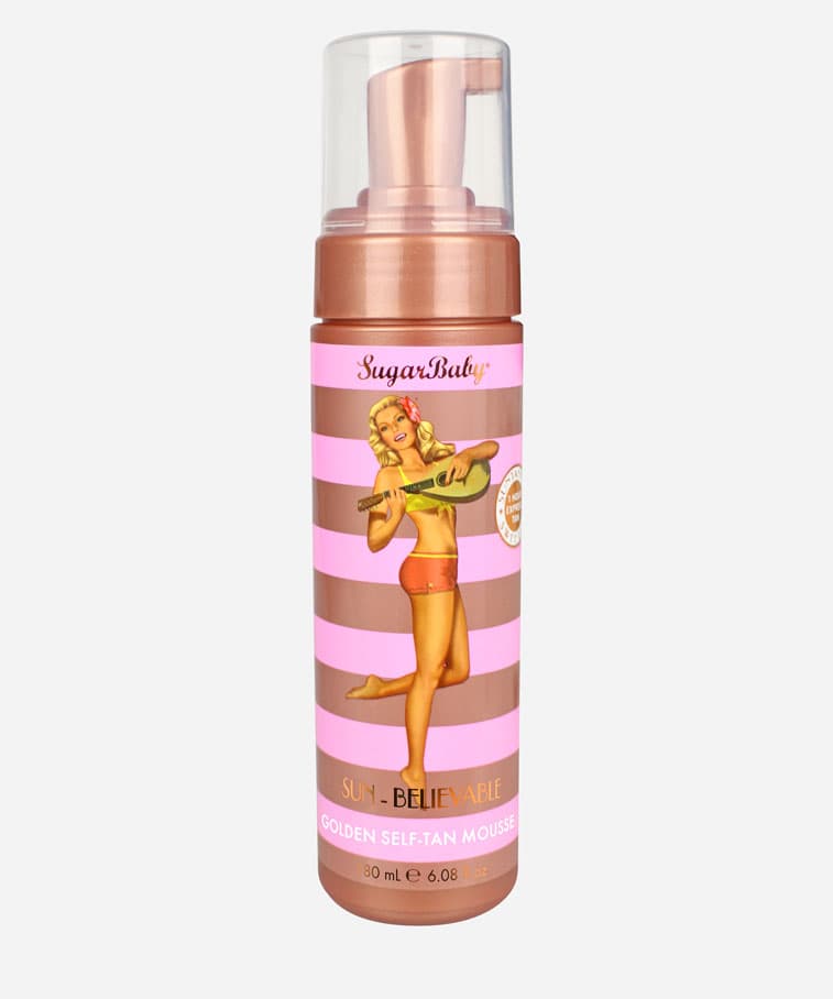 SugarBaby Sun-Believable Golden Self-Tan Mousse 180ml