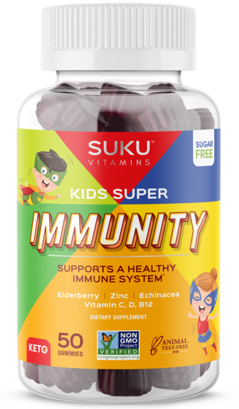 SUKU Vitamins Kids Super Immunity Gummies 50s