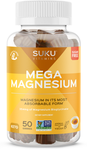 SUKU Vitamins Mega Magnesium Gummies 50s