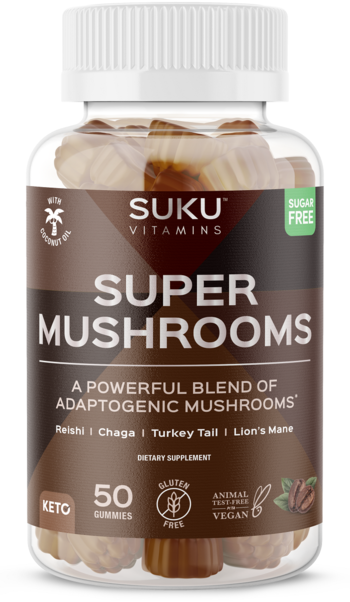 SUKU Vitamins Super Mushroom Gummies 50s