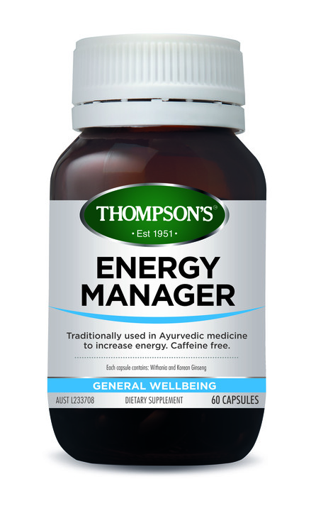 Thompson's Energy Manager 60 Capsules