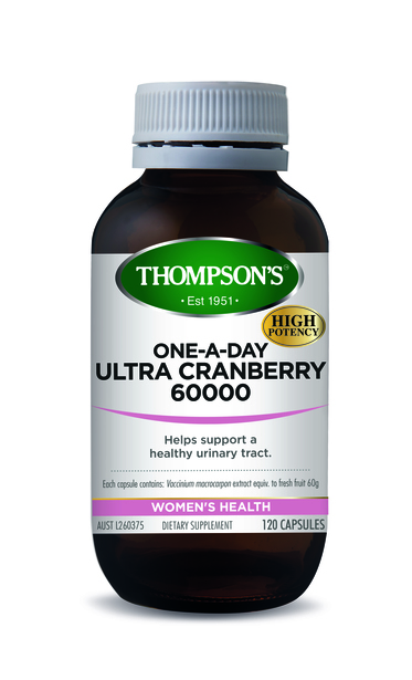 Thompson's Ultra Cranberry One A Day 60000mg 120 Capsules