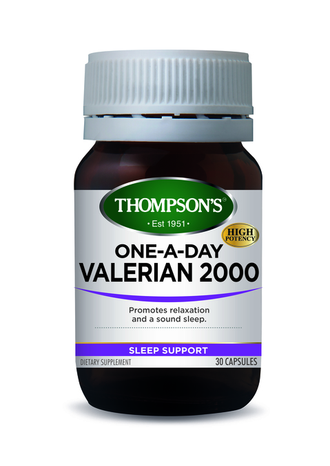 Thompson's Valerian 2000mg One A Day 30 Capsules